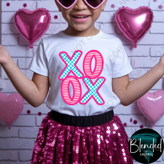 Kids XOXO Valentine Shirt