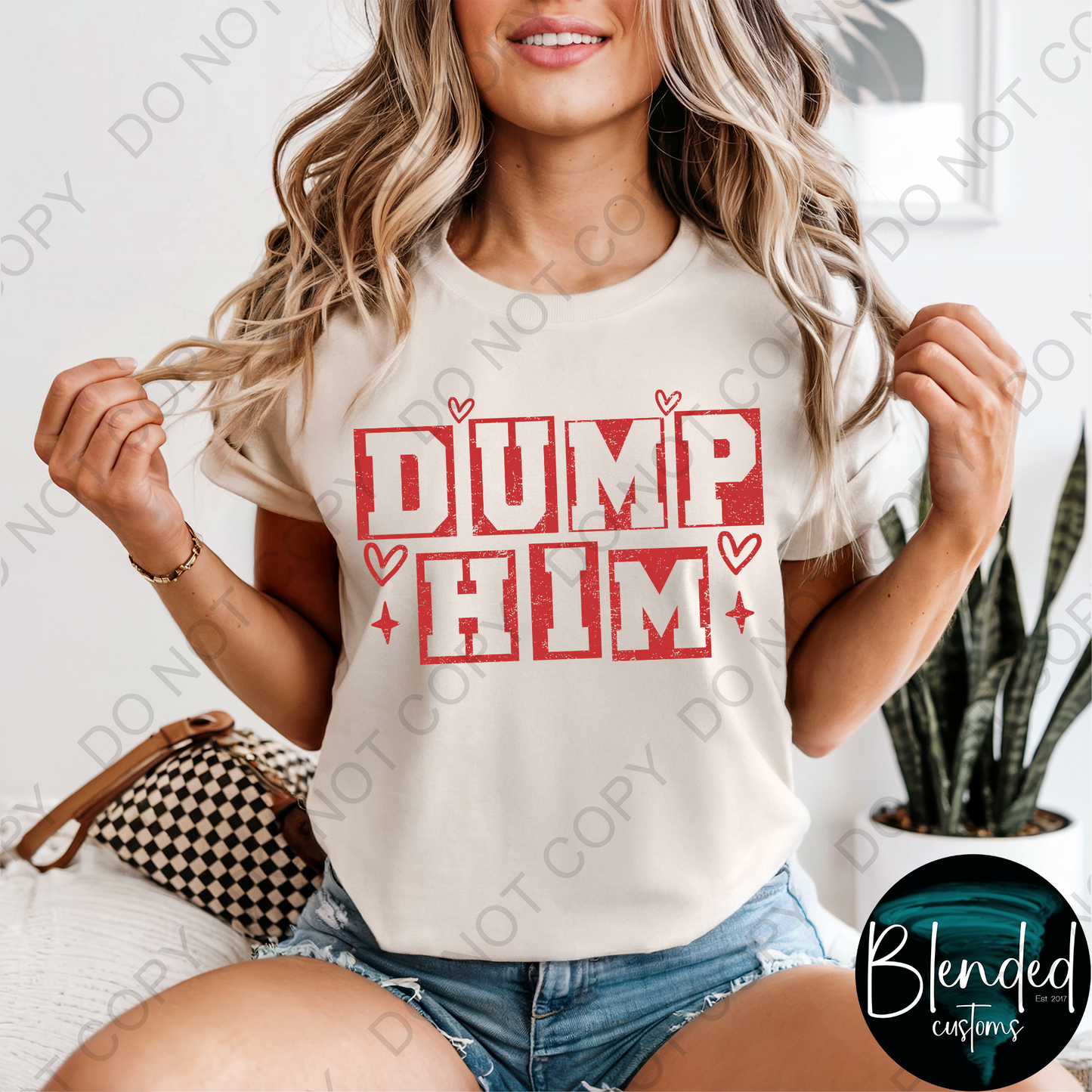 Comfort Colors Dump Him Shirt