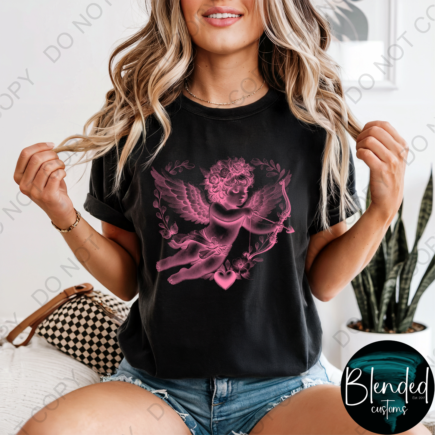Comfort Colors  Retro Cupid Shirt