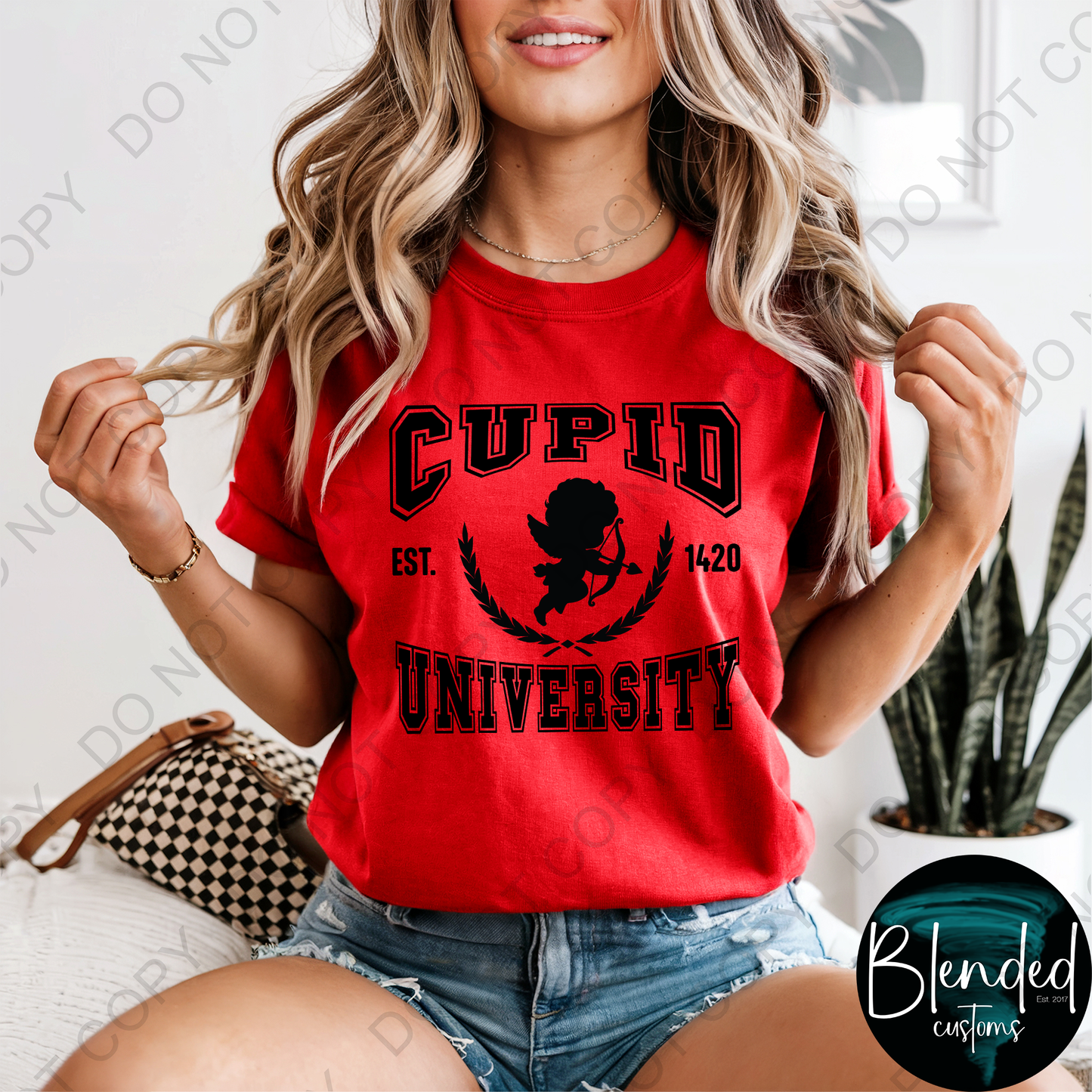 Comfort Colors Cupid University Shirt
