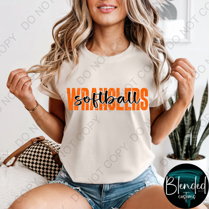Comfort Colors WMHS Softball T-Shirt