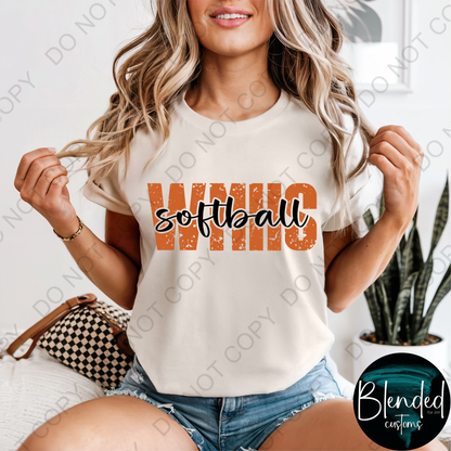 Comfort Colors WMHS Softball T-Shirt