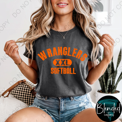 Comfort Colors WMHS Softball T-Shirt