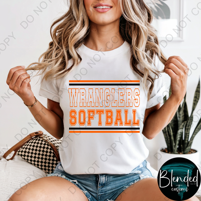 Comfort Colors WMHS Softball T-Shirt
