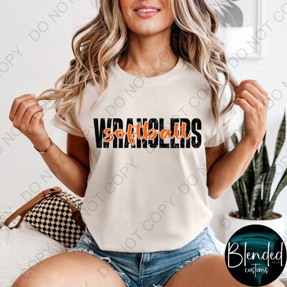 Comfort Colors WMHS Softball T-Shirt