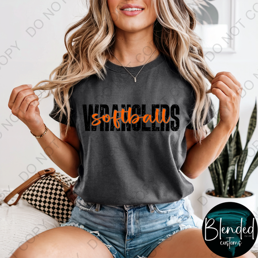 Comfort Colors WMHS Softball T-Shirt