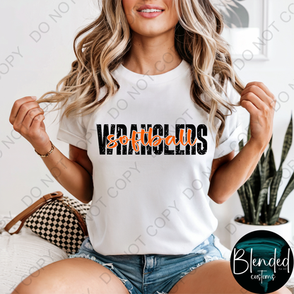 Comfort Colors WMHS Softball T-Shirt