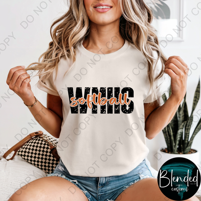 Comfort Colors WMHS Softball T-Shirt