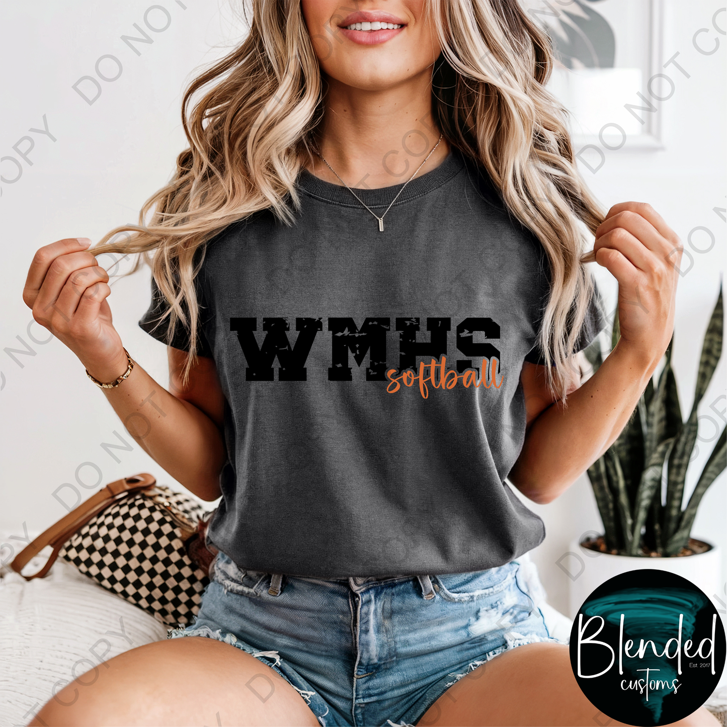 Comfort Colors WMHS Softball T-Shirt