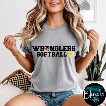 Comfort Colors WMHS Softball T-Shirt