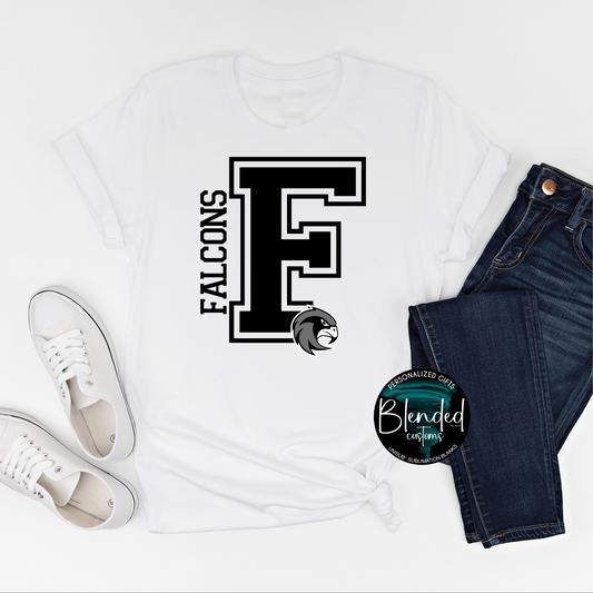 Frasier Falcons School Shirt - Exclusive Design by Blended Customs