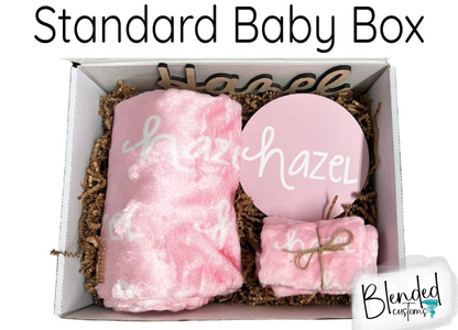 Personalized Baby Name Gift Box - Standard