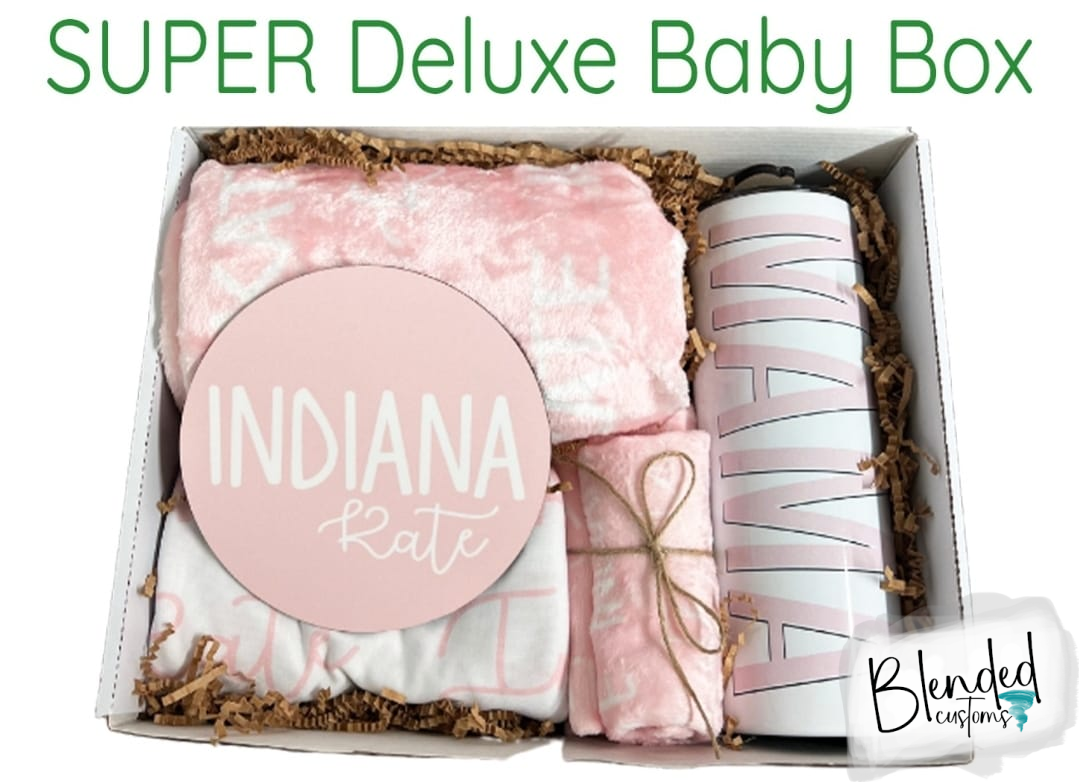 Personalized Baby Name Gift Box - Super Deluxe