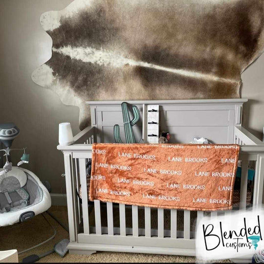 Personalized Baby Name Blanket