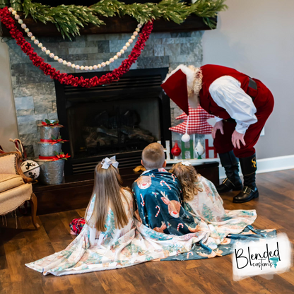 Personalized Nutcracker Christmas Name Blanket