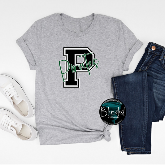 Poteet Pirates School Shirt