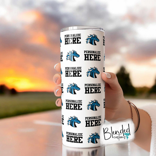 North Mesquite Stallion Tumbler - Personalized