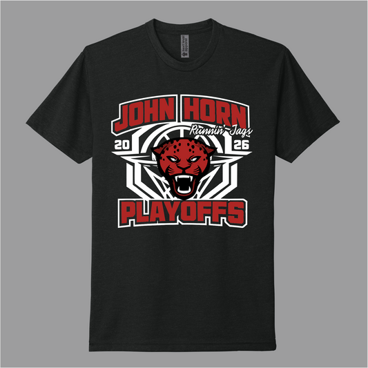 Horn Jaguar Basketball Playoff Shirt - Exclusive Design by Blended Customs