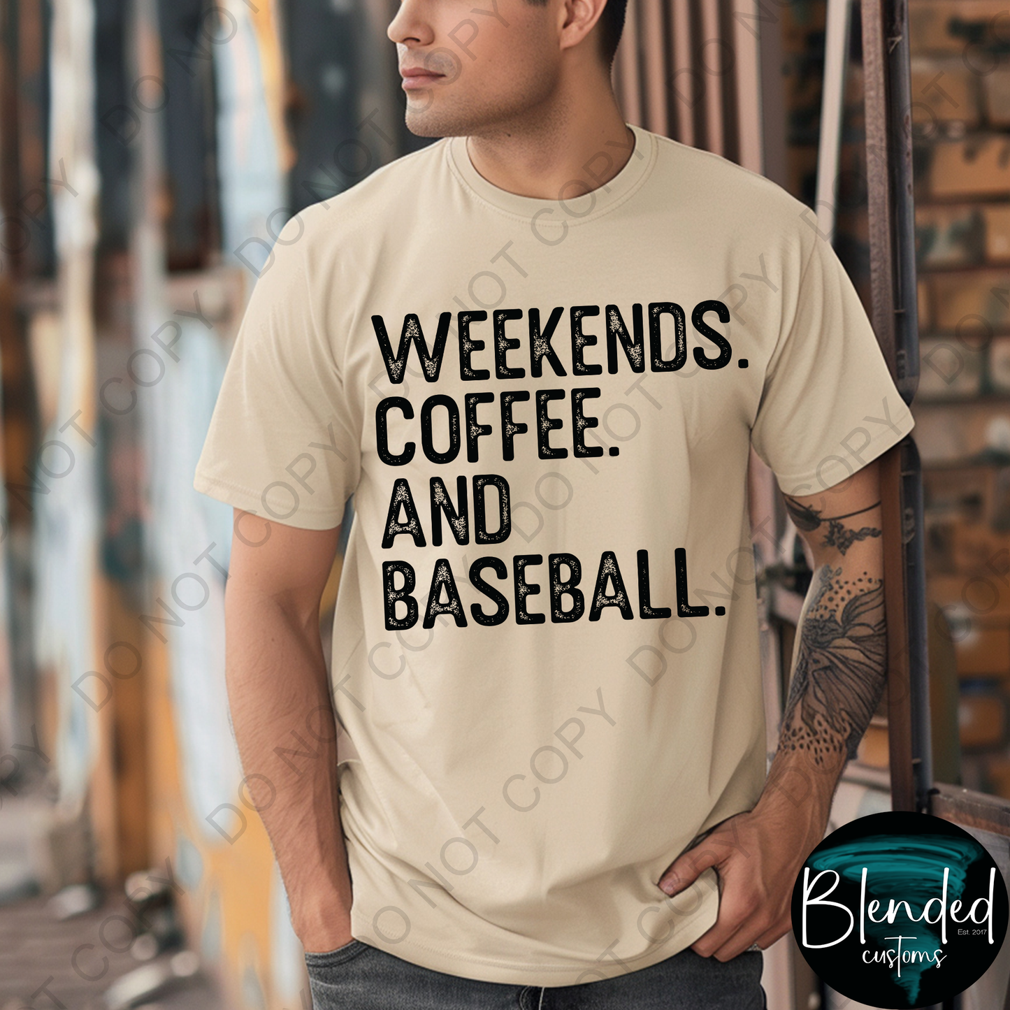 Weekends. Coffee. And Baseball. Shirt