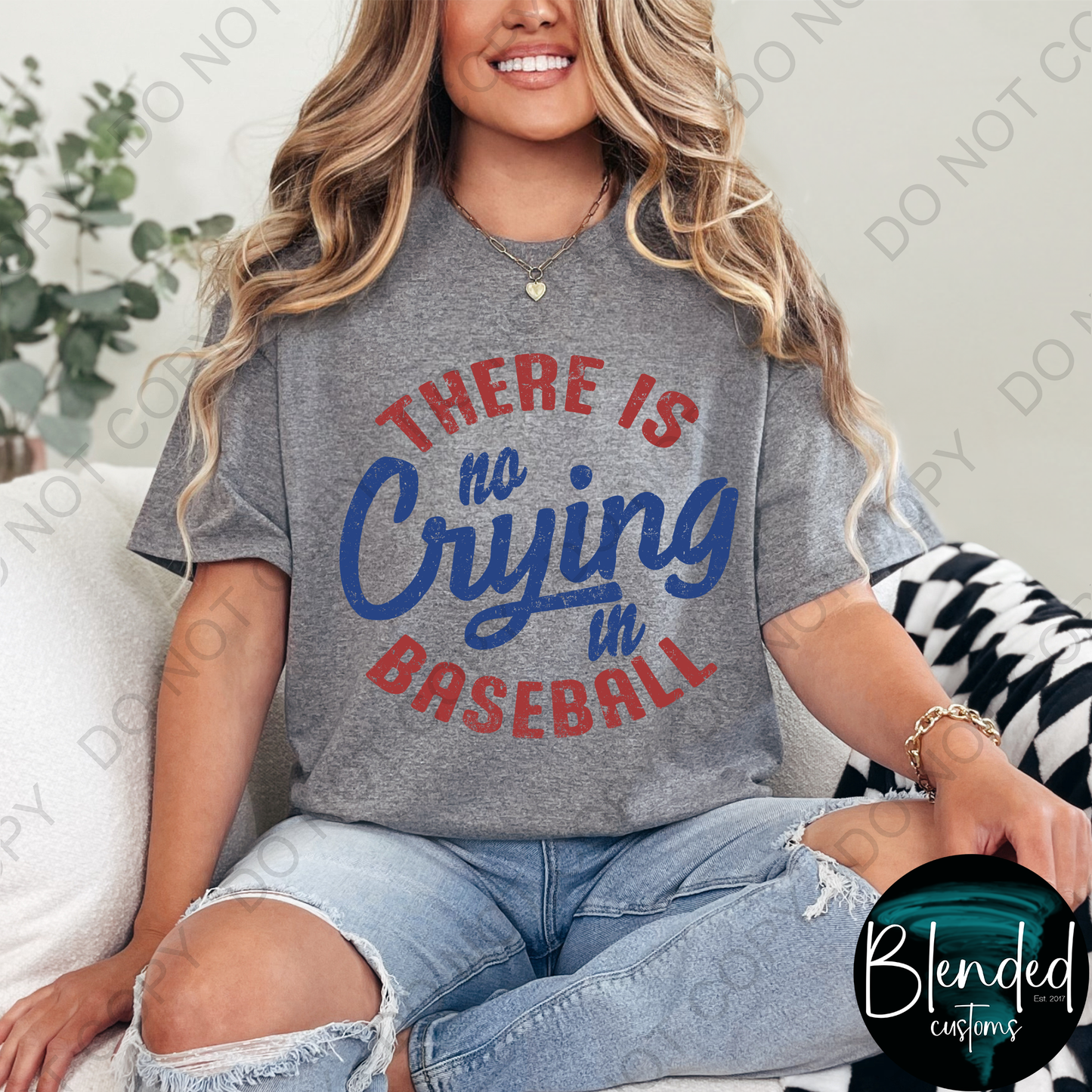 No Crying In Baseball Shirt
