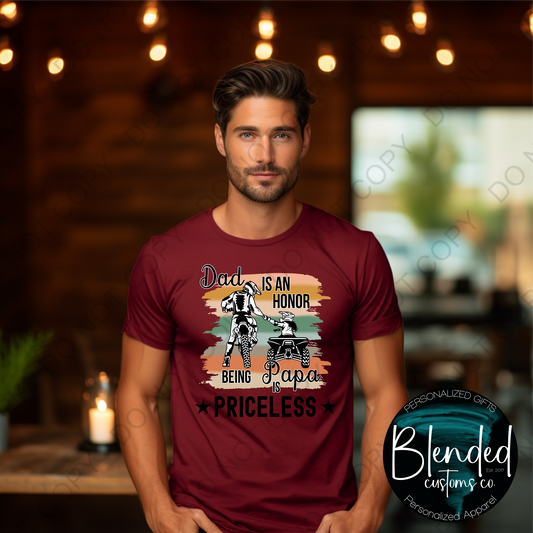 Being A Papa Is Priceless Shirt