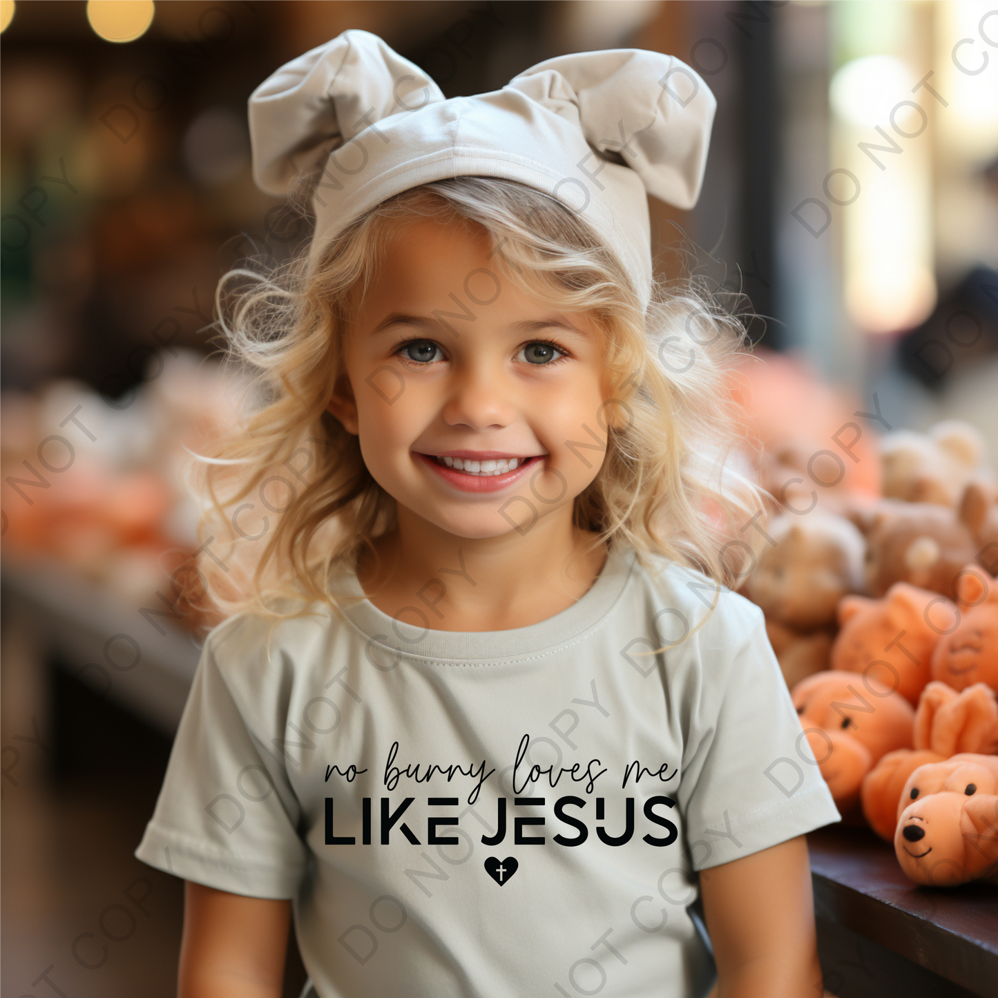 No Bunny Loves Me Like Jesus Shirt