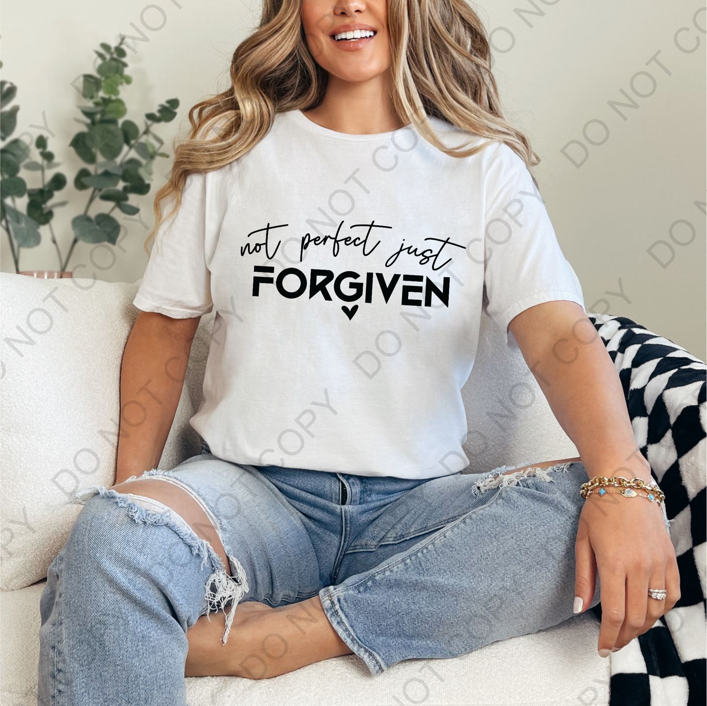 Not Perfect Just Forgiven Shirt