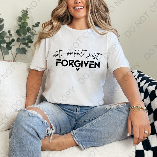 Not Perfect Just Forgiven Shirt