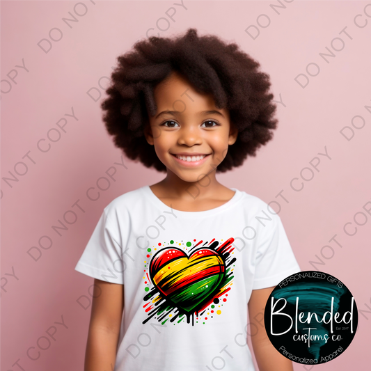 Juneteenth Heart Shirt