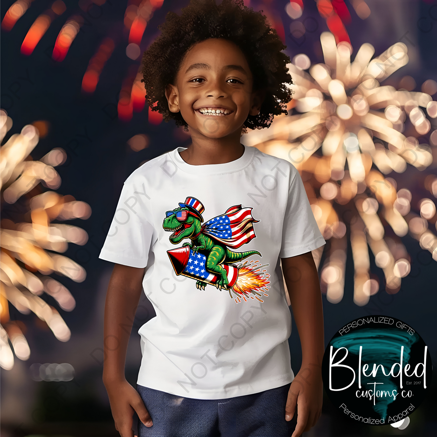 4th of July Dinosaur Shirt