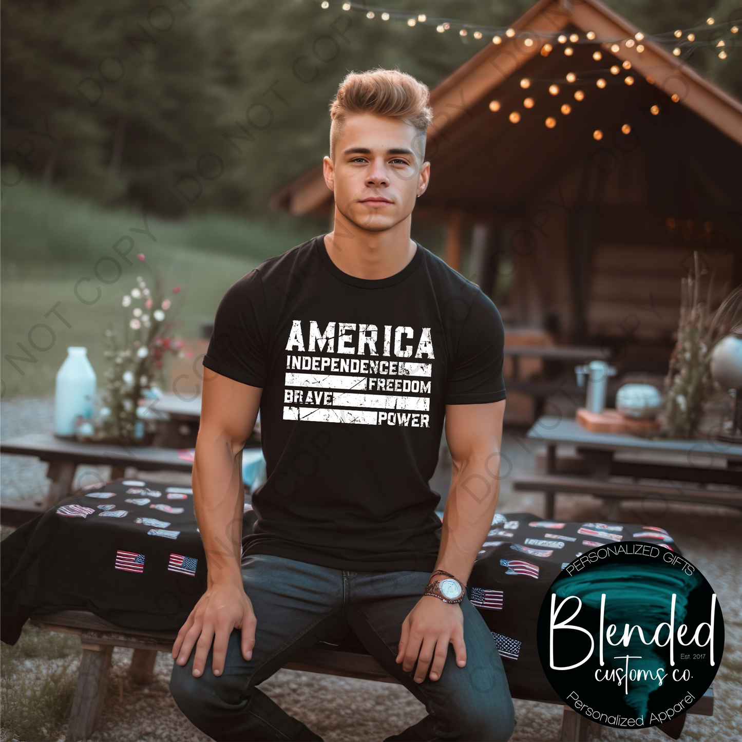 America Shirt - White Image