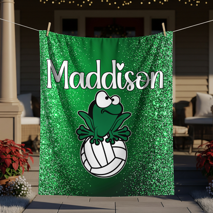Personalized Madfrog Blanket