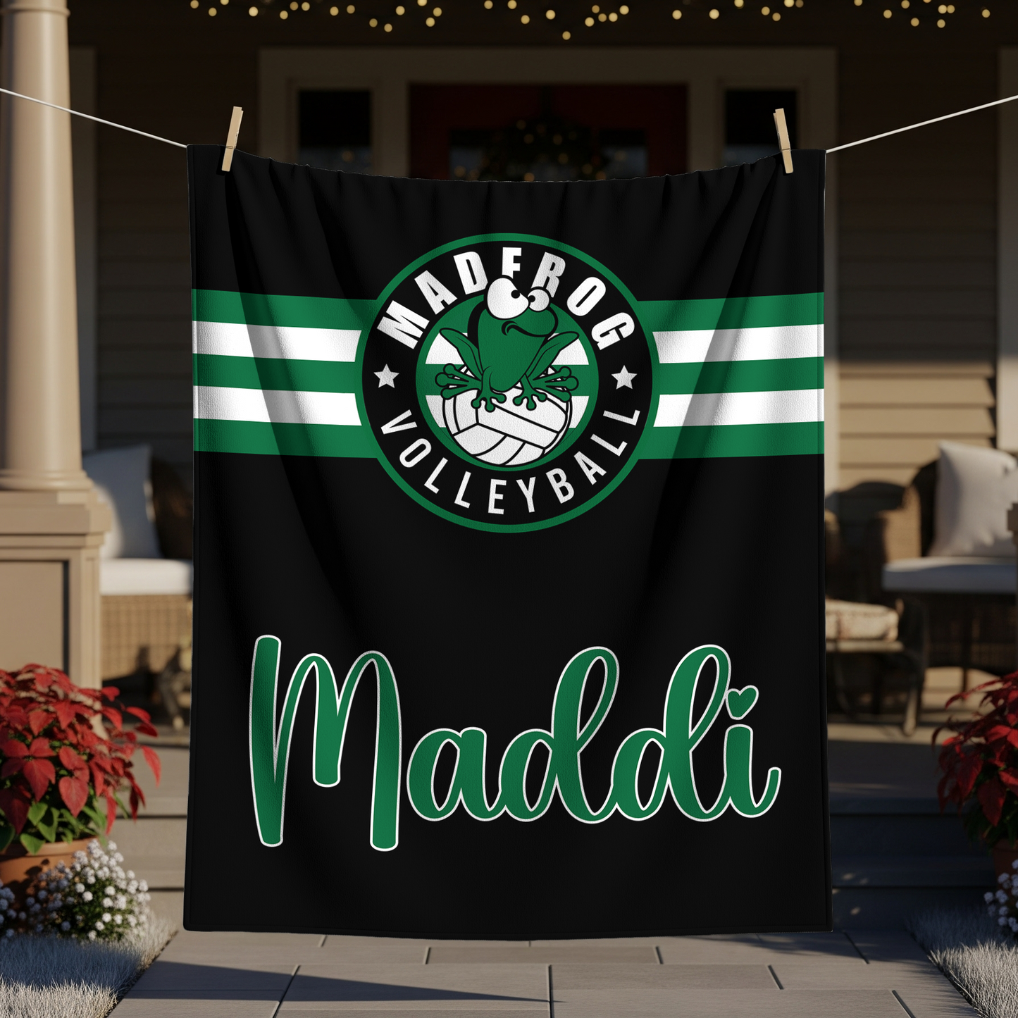 Personalized Madfrog Blanket