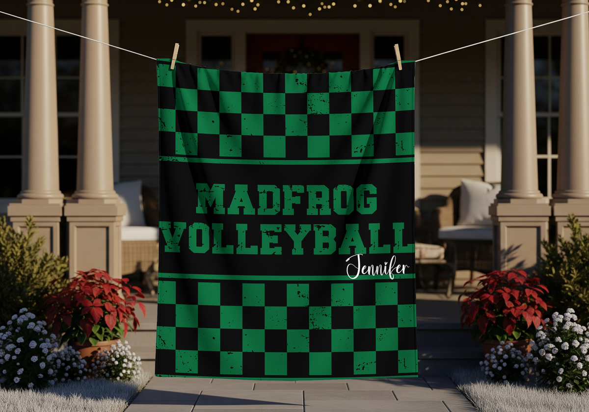 Personalized Madfrog Blanket