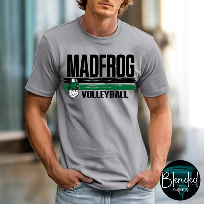 Comfort Colors Color Block Madfrog Volleyball T-shirt