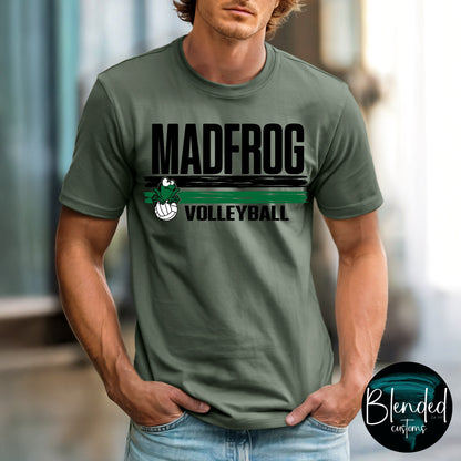 Comfort Colors Color Block Madfrog Volleyball T-shirt