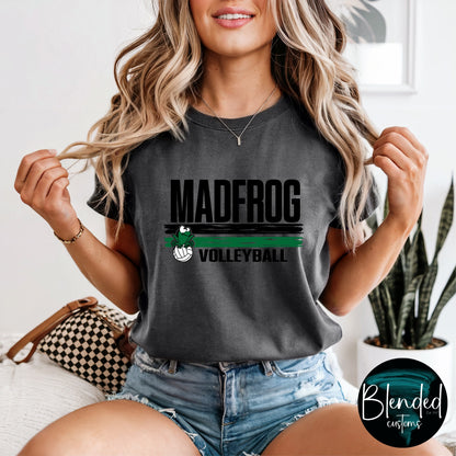 Comfort Colors Color Block Madfrog Volleyball T-shirt
