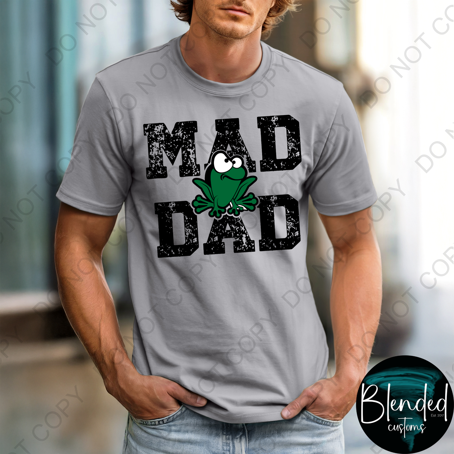 Comfort Colors Madfrog Mad Dad Volleyball T-shirt