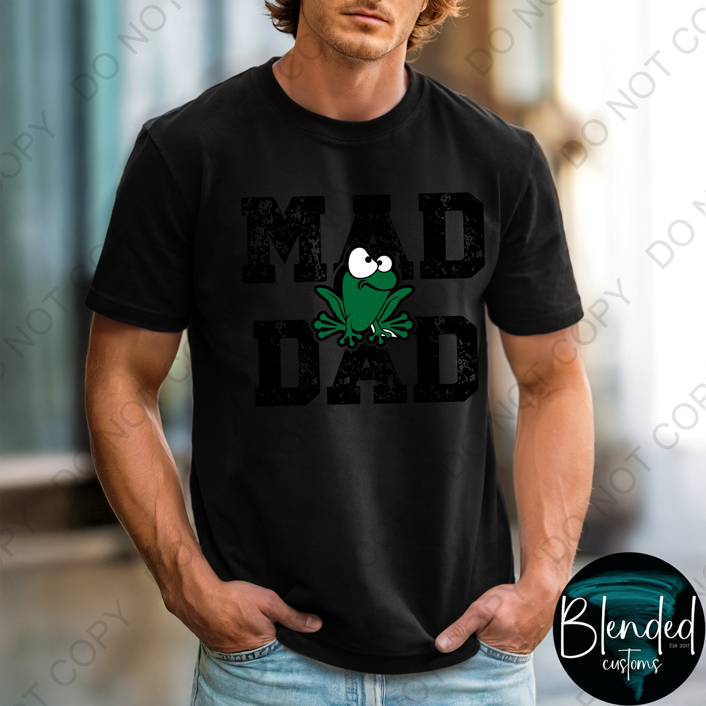 Comfort Colors Madfrog Mad Dad Volleyball T-shirt