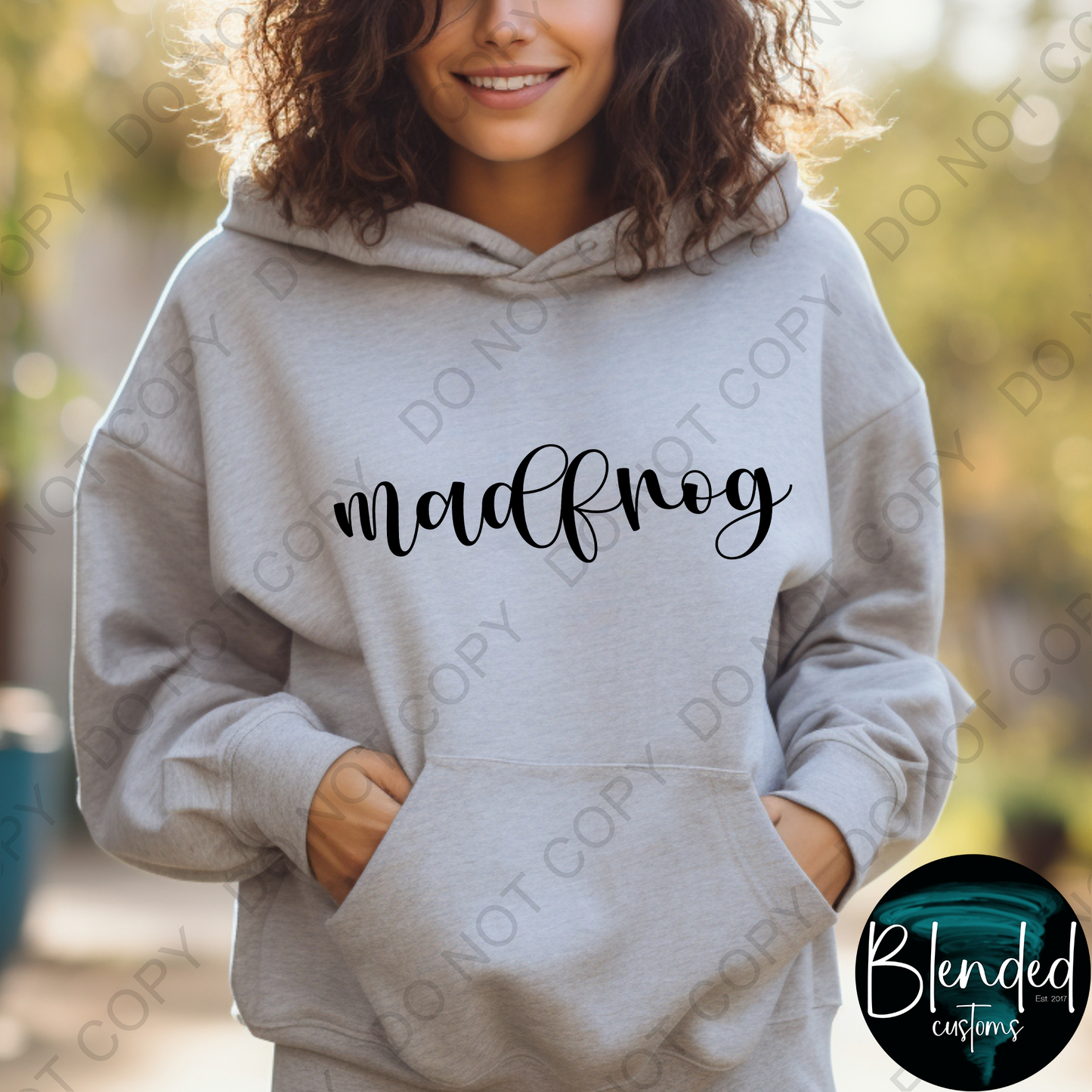 Madfrog Script Volleyball Hoodie