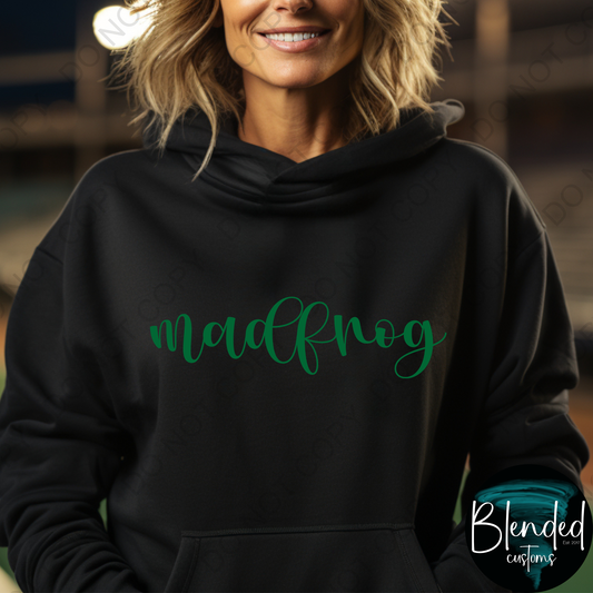 Madfrog Script Volleyball Hoodie