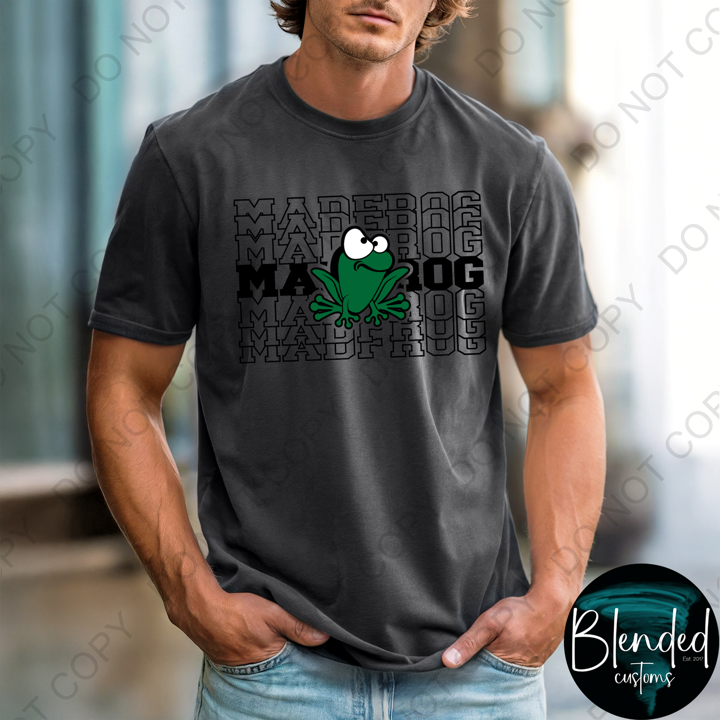 Comfort Colors Stacked Madfrog Volleyball T-shirt