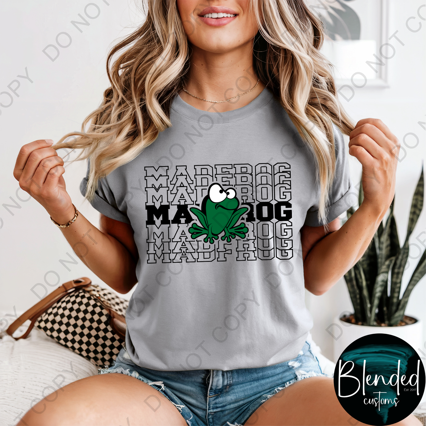 Comfort Colors Stacked Madfrog Volleyball T-shirt
