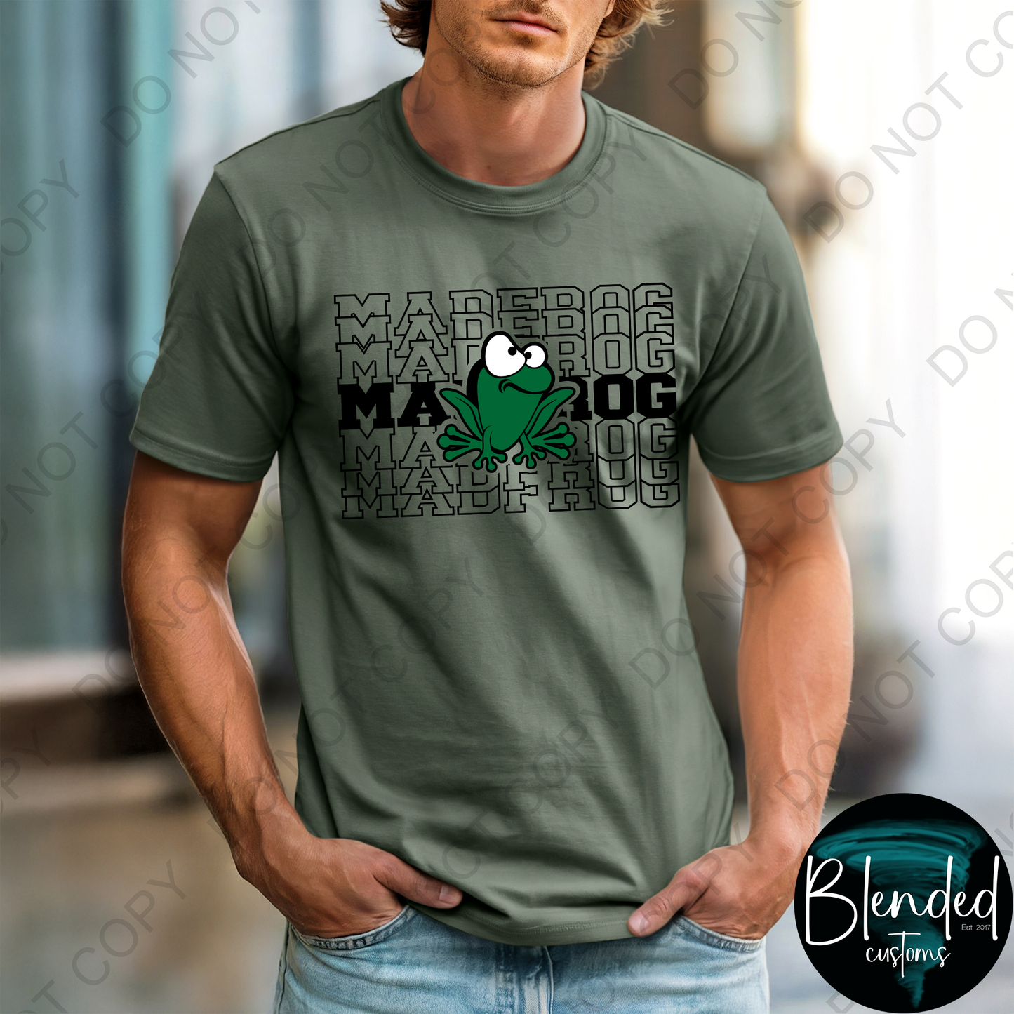 Comfort Colors Stacked Madfrog Volleyball T-shirt