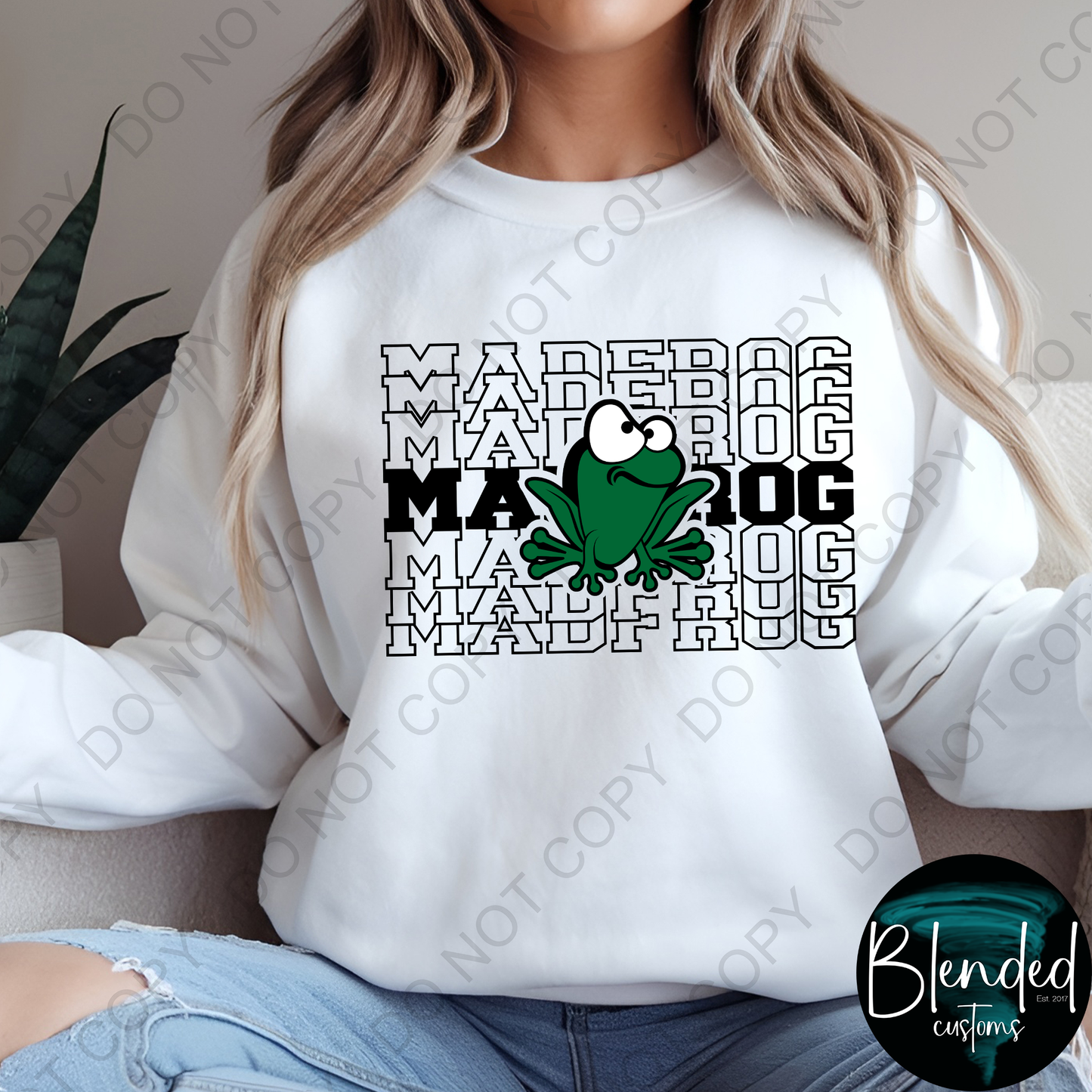 Stacked Madfrog Volleyball Crewneck