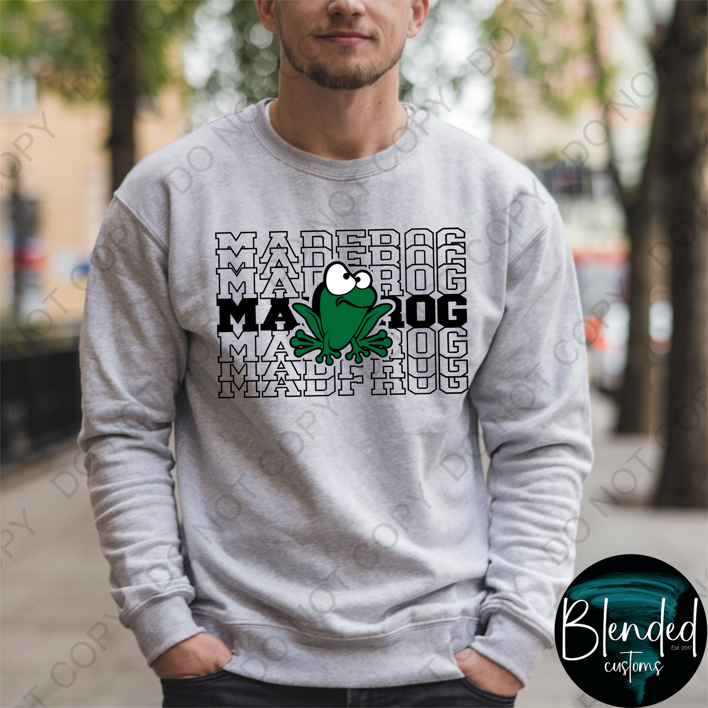 Stacked Madfrog Volleyball Crewneck