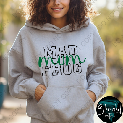 Madfrog Mom Volleyball Hoodie