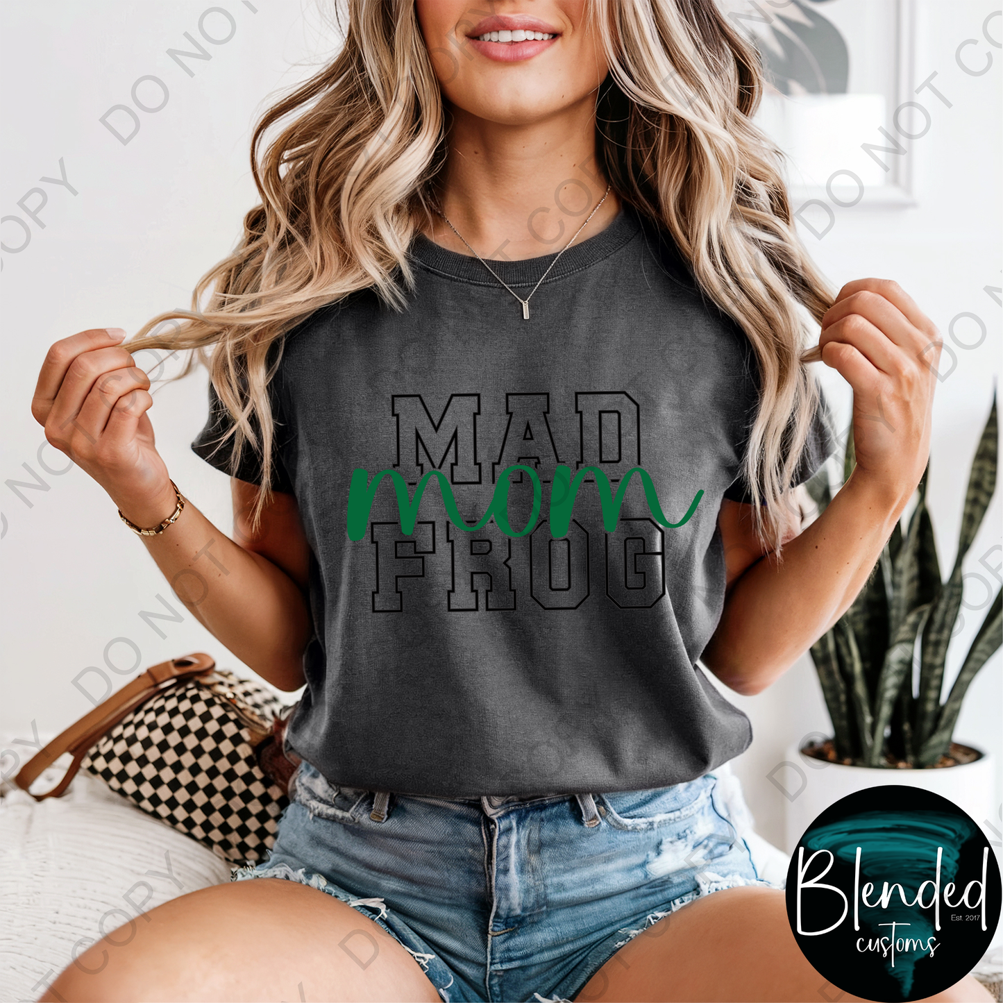 Comfort Colors Madfrog Mom Volleyball T-shirt