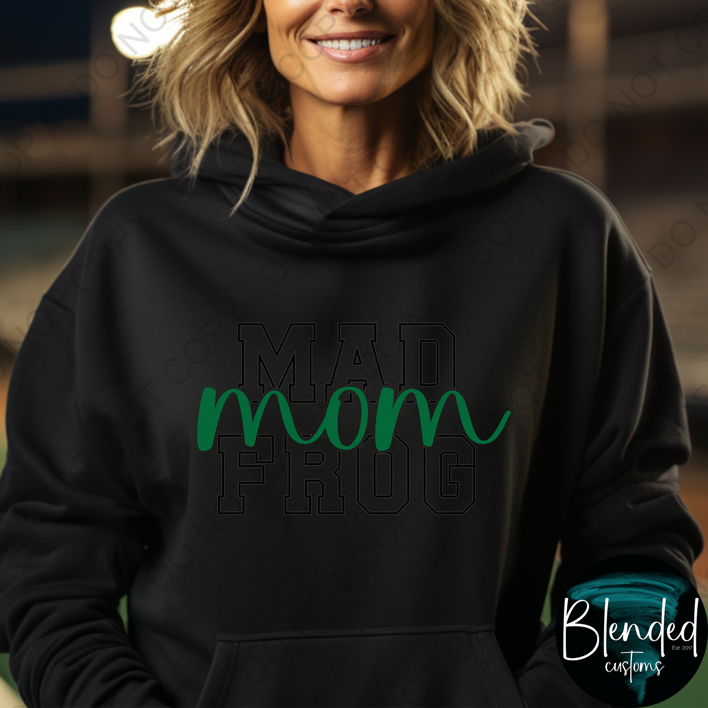 Madfrog Mom Volleyball Hoodie
