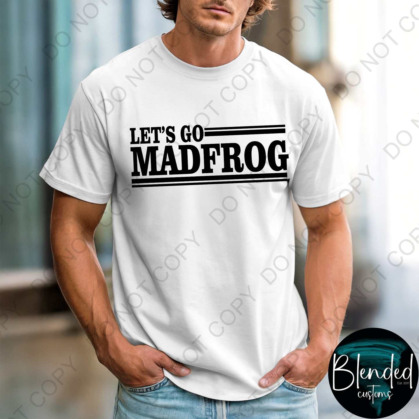 Comfort Colors Let's Go Madfrog Volleyball T-shirt